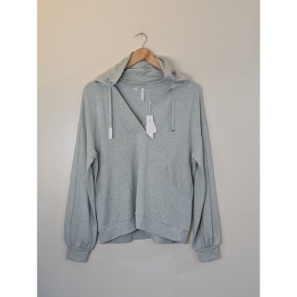 Travis Mathew OCEANA CLOUD Hoodie Sweatshirt Heather Desert Sage Size Small - Picture 1 of 11